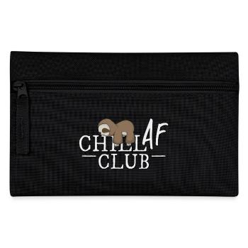 Chill AF Club! Do Nothing Deluxe Chiller Sloth - Pencil Case - black - Front