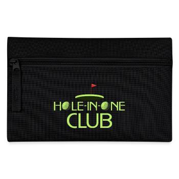 Hole-In-One Club Golfer Golf - Federtasche - Schwarz - Vorne