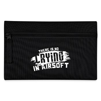 There Is No Crying in Airsoft - Pencil Case - black - Front
