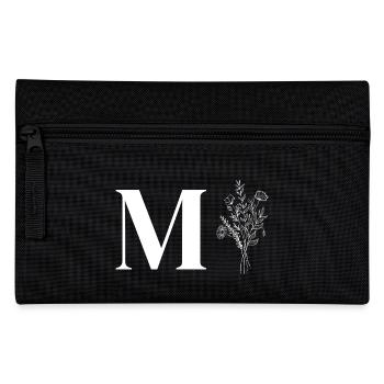 Minimalist flowers - Pencil Case - black - Front