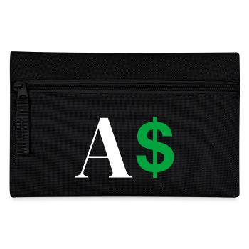 Lettre a dollar - Trousse - noir - Devant