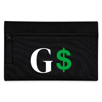 Buchstabe g Dollar - Federtasche - Schwarz - Vorne