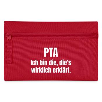 PTA - Federtasche - Rot - Vorne