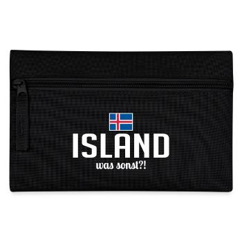 Iceland what else saying Scandinavia holidays - Pencil Case - black - Front