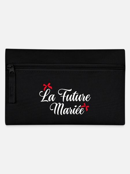 La future mariée noeud - Trousse - noir