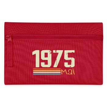 May 1975 - Pencil Case - red - Front