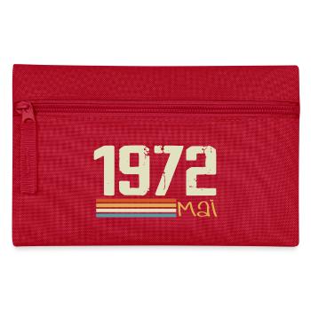 May 1972 - Pencil Case - red - Front