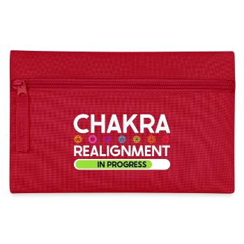 Alignement du chakra - Énergie en flux - Trousse - rouge - Devant
