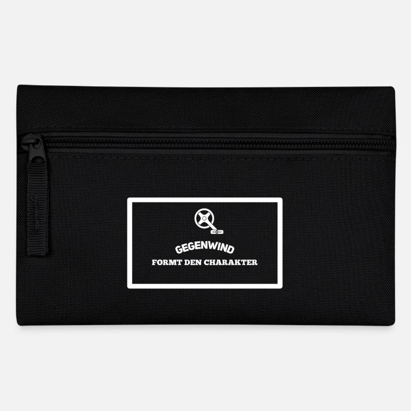 Fahrrad - Federtasche - Schwarz