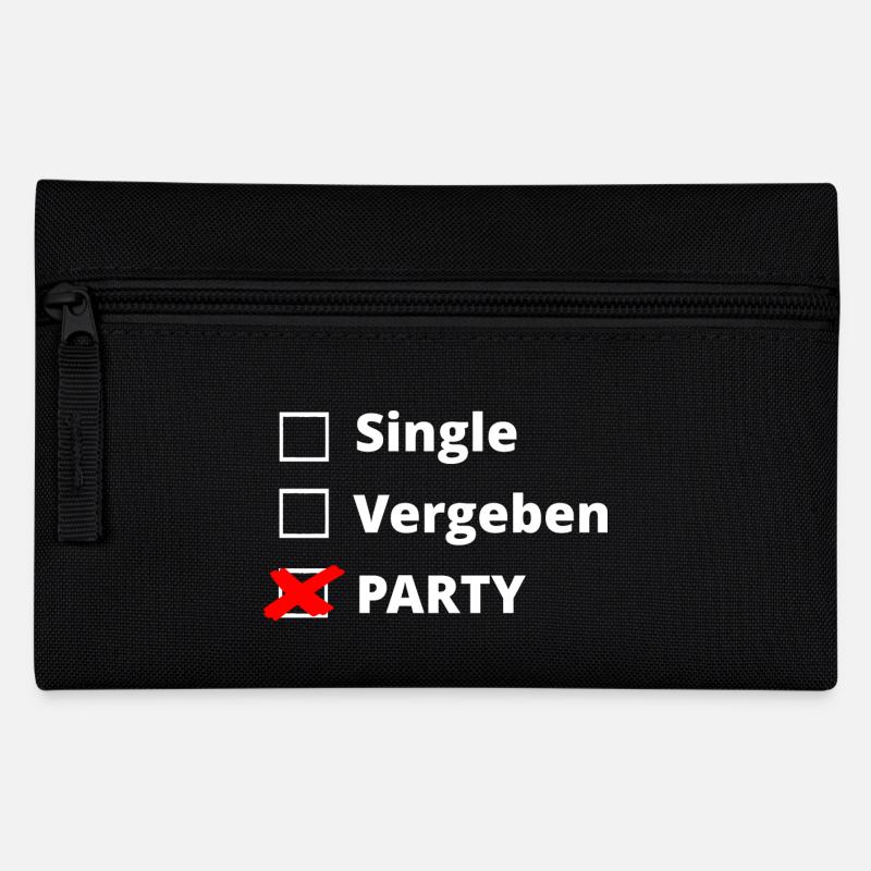 Party - Federtasche - Schwarz