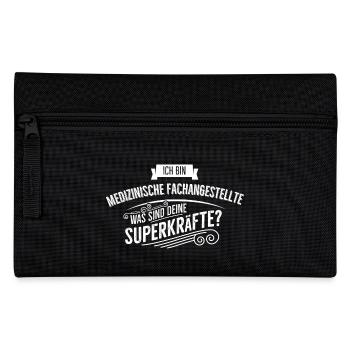 Medizinische Fachangestellte - Federtasche - Schwarz - Vorne