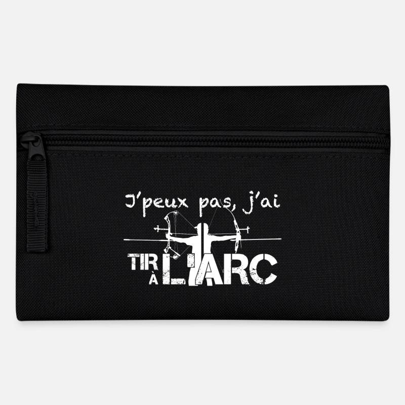 J'peux pas, j'ai Tir à l'Arc - Trousse - noir