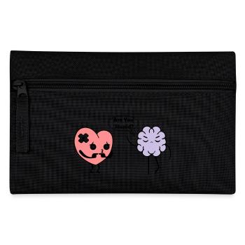 Learn Heart - Pencil Case - black - Front