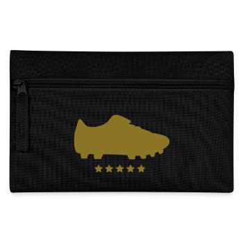 fußballschuh_gold star - Federtasche - Schwarz - Vorne