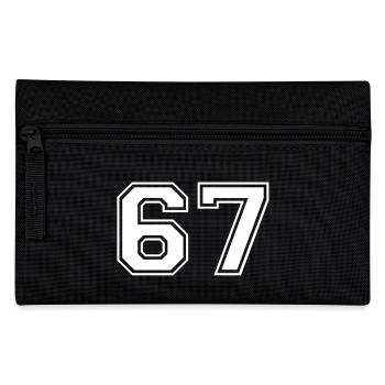 67 - Pencil Case - black - Front