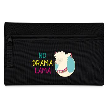 No Drama Lama - Federtasche - Schwarz - Vorne
