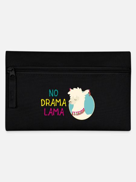 No Drama Lama - Federtasche - Schwarz