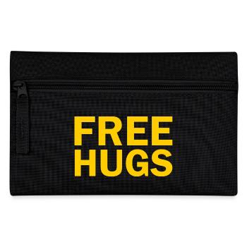 Free hugs - Federtasche - Schwarz - Vorne
