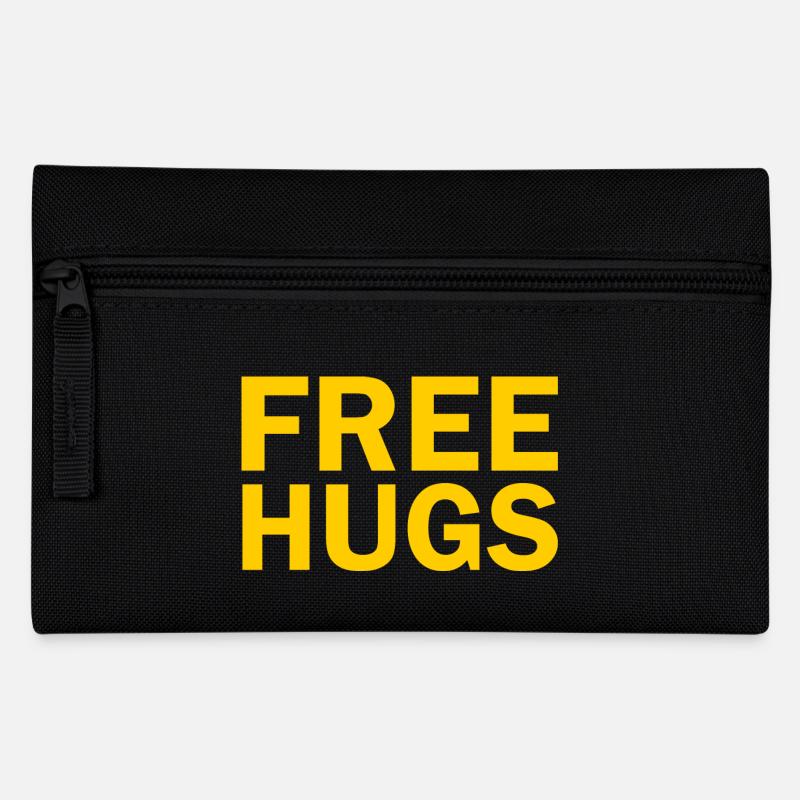 Free hugs - Trousse - noir