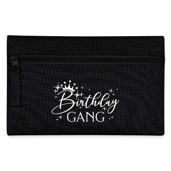 Anniversaire Gang Matching Groupe Fête d’Anniversaire Cadeau - Trousse - noir - Devant