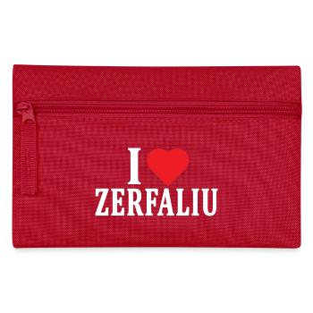 t-shirt Io amo Zerfaliu t-shirt Sardegna - Pencil Case - red - Front