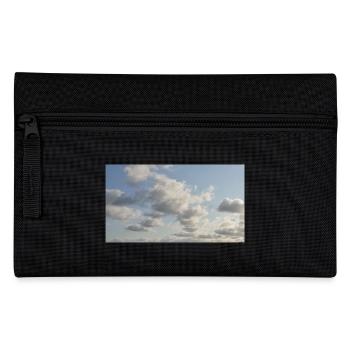 Sky Soft Clouds - Pencil Case - black - Front
