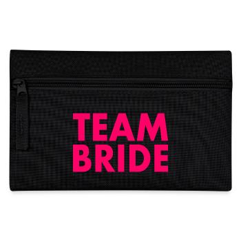 Team bride - Federtasche - Schwarz - Vorne