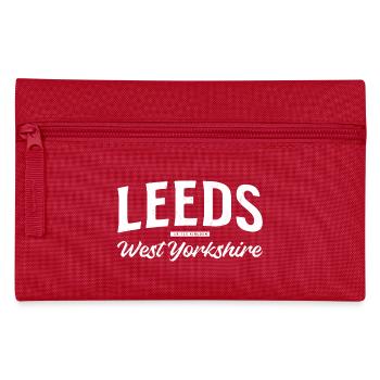 Fontaine vintage de Leeds West Yorkshire - Trousse - rouge - Devant