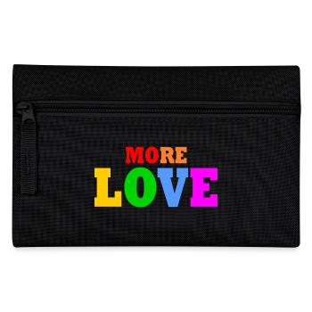 More love - Pencil Case - black - Front