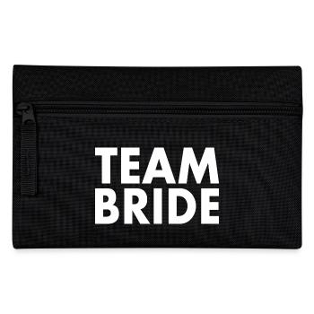 Team bride - Federtasche - Schwarz - Vorne