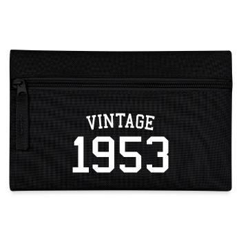 Millésime 1953 - 70 ans, cadeau 70e anniversaire - Trousse - noir - Devant