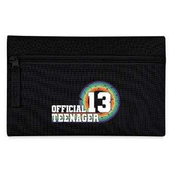 Adolescent officiel 13, cadeau cool 13e anniversaire - Trousse - noir - Devant