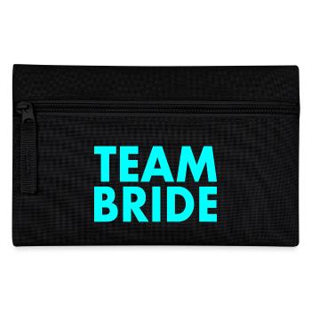 Team bride - Federtasche - Schwarz - Vorne