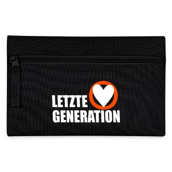 Letzte Generation - Design 5 - Federtasche - Schwarz - Vorne