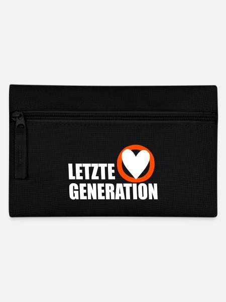 Letzte Generation - Design 5 - Federtasche - Schwarz
