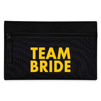 Team bride - Federtasche - Schwarz - Vorne
