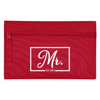 2023 Fiançailles pour la fête de mariage du marié - Trousse - rouge - Devant