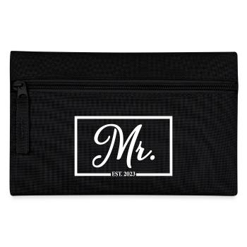 2023 Fiançailles pour la fête de mariage du marié - Trousse - noir - Devant
