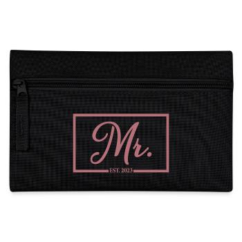 2023 Fiançailles pour la fête de mariage du marié - Trousse - noir - Devant