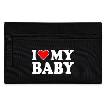 I love my baby - Pencil Case - black - Front