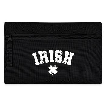 St. Patrick’s Day Gift Shamrock Men, Women, Kids - Pencil Case - black - Front