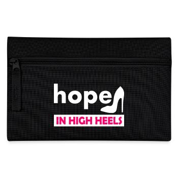 hope in high heels - Pencil Case - black - Front