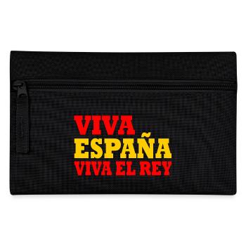 Viva españa viva el rey - Federtasche - Schwarz - Vorne