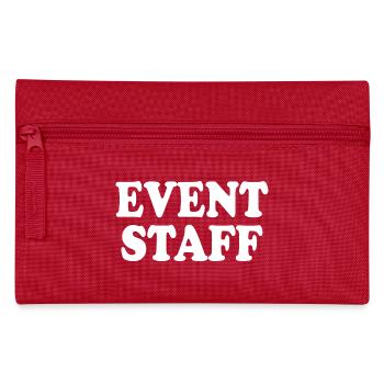 Event staff - Federtasche - Rot - Vorne