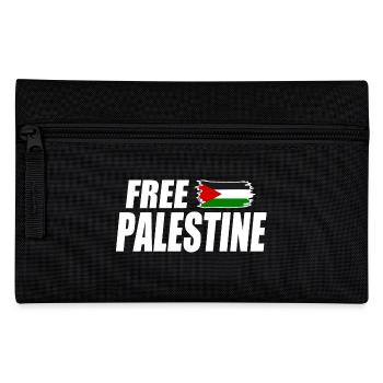 Free palestine - Trousse - noir - Devant
