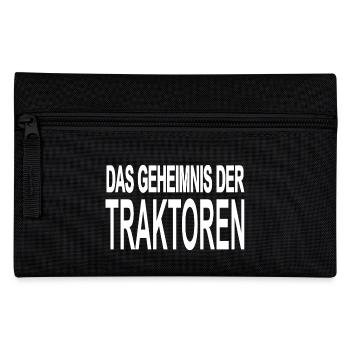 Traktor - Federtasche - Schwarz - Vorne