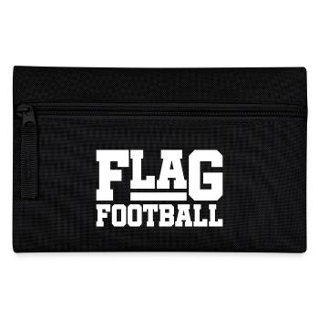 Flag Football Players Players - Pencil Case - black - Front
