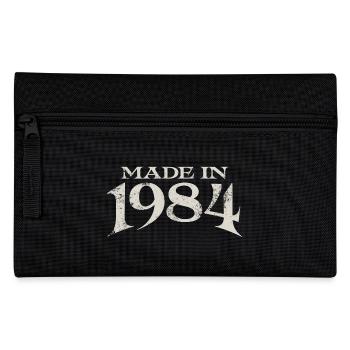 Jahrgang 1984 geboren Vintage Geburtstag Geschenk - Federtasche - Schwarz - Vorne