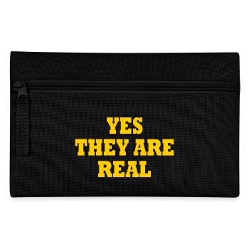 yes they are real - Federtasche - Schwarz - Vorne