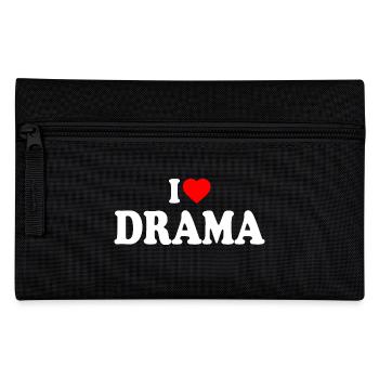 I love drama - Trousse - noir - Devant